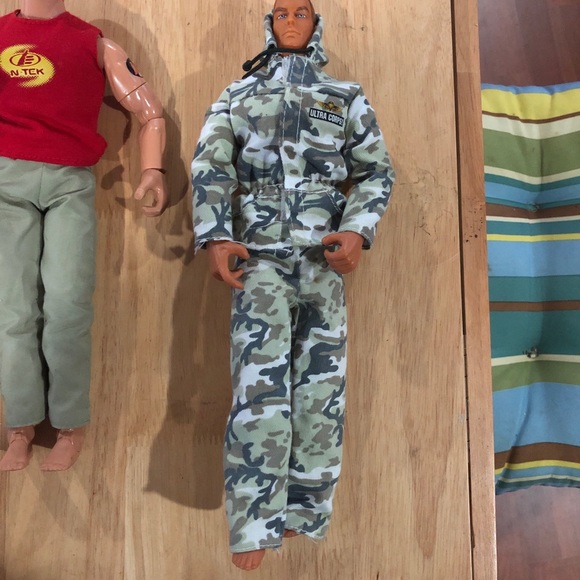 Vintage action man gi joe action figure lot of 3 1996-2002 ultra corps max steel - Picture 3 of 5